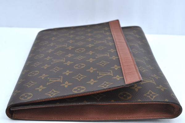 Authentic Louis Vuitton Monogram Porte Envelope Documents Case M51801 LV 1797H