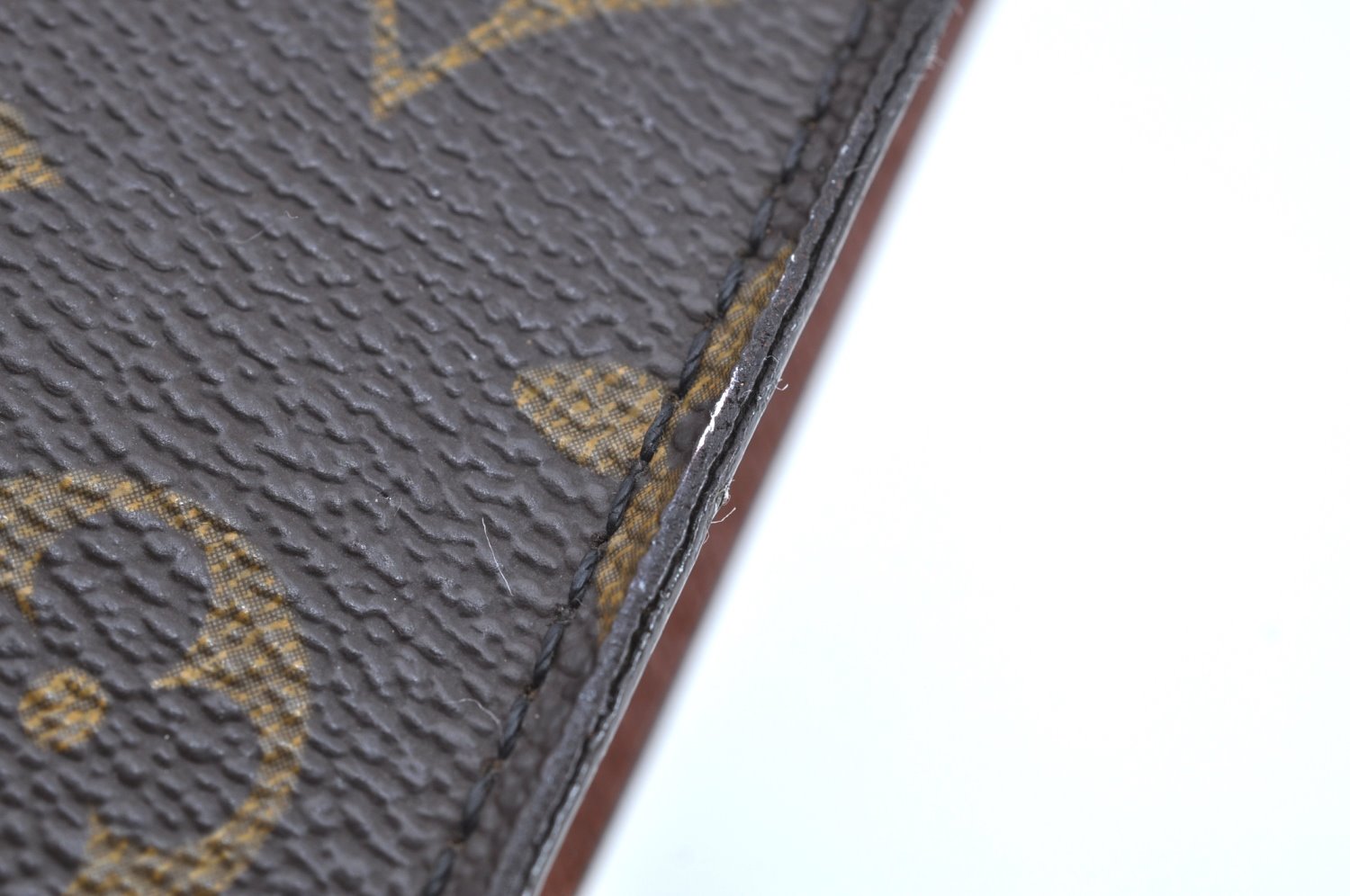 Authentic Louis Vuitton Monogram Porte Envelope Documents Case M51801 LV 1797H