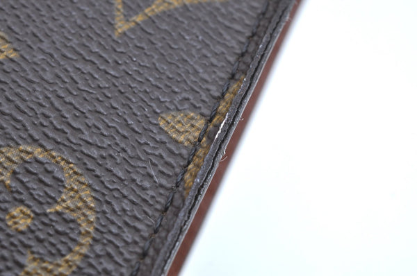 Authentic Louis Vuitton Monogram Porte Envelope Documents Case M51801 LV 1797H
