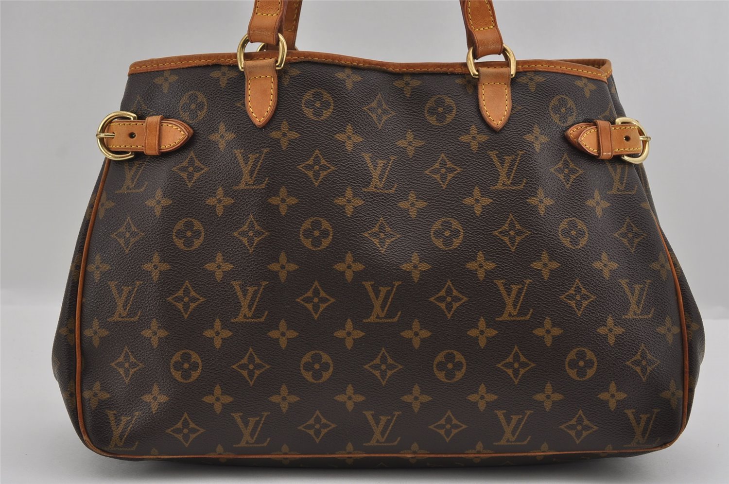 Authentic Louis Vuitton Monogram Batignolles Horizontal Tote Bag M51154 LV 1797I