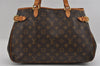 Authentic Louis Vuitton Monogram Batignolles Horizontal Tote Bag M51154 LV 1797I