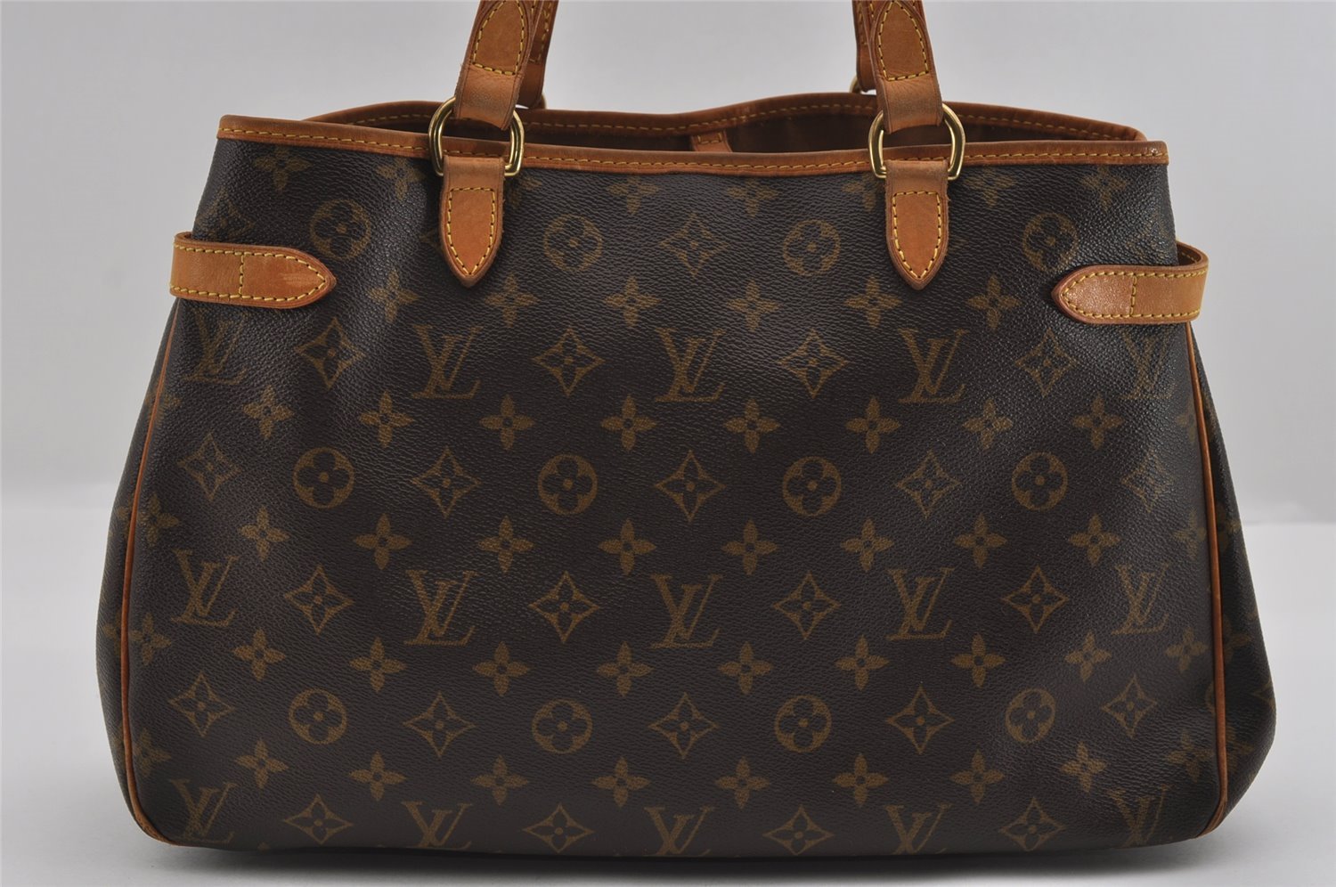 Authentic Louis Vuitton Monogram Batignolles Horizontal Tote Bag M51154 LV 1797I