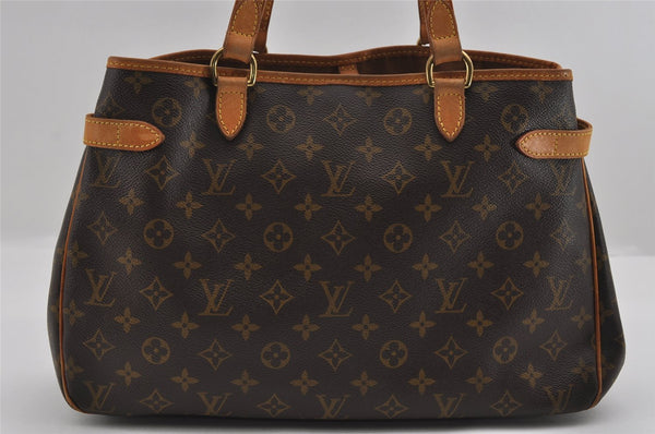Authentic Louis Vuitton Monogram Batignolles Horizontal Tote Bag M51154 LV 1797I
