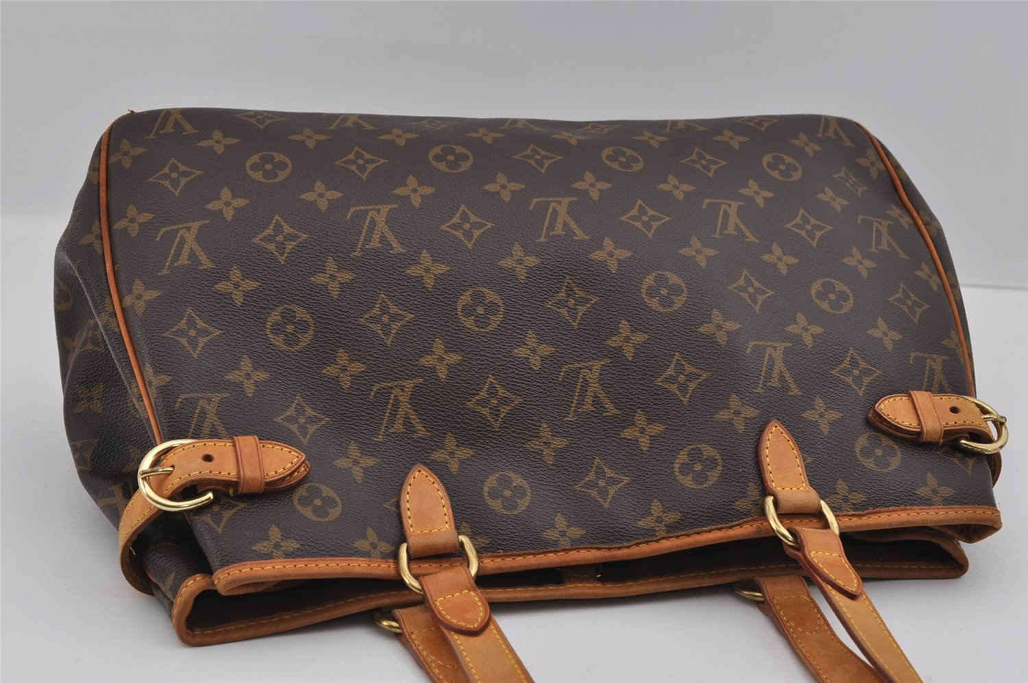 Authentic Louis Vuitton Monogram Batignolles Horizontal Tote Bag M51154 LV 1797I