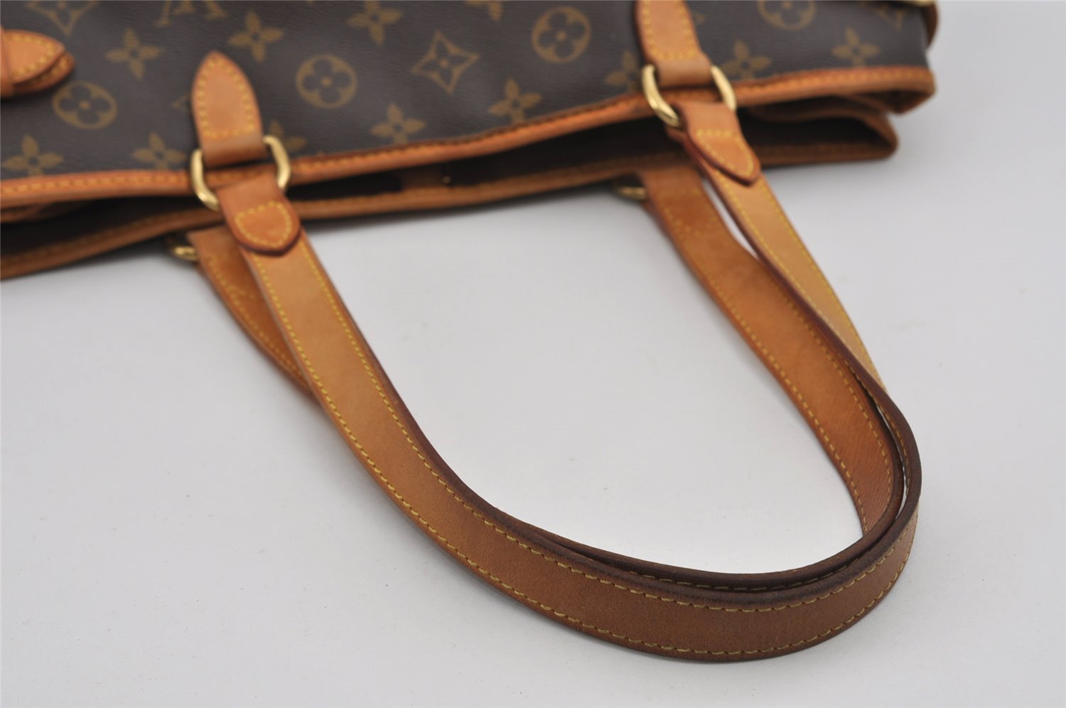 Authentic Louis Vuitton Monogram Batignolles Horizontal Tote Bag M51154 LV 1797I
