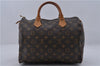 Authentic Louis Vuitton Monogram Speedy 30 Hand Bag Purse M41526 LV 1798D