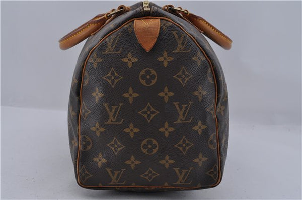 Authentic Louis Vuitton Monogram Speedy 30 Hand Bag Purse M41526 LV 1798D