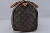 Authentic Louis Vuitton Monogram Speedy 30 Hand Bag Purse M41526 LV 1798D