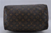 Authentic Louis Vuitton Monogram Speedy 30 Hand Bag Purse M41526 LV 1798D