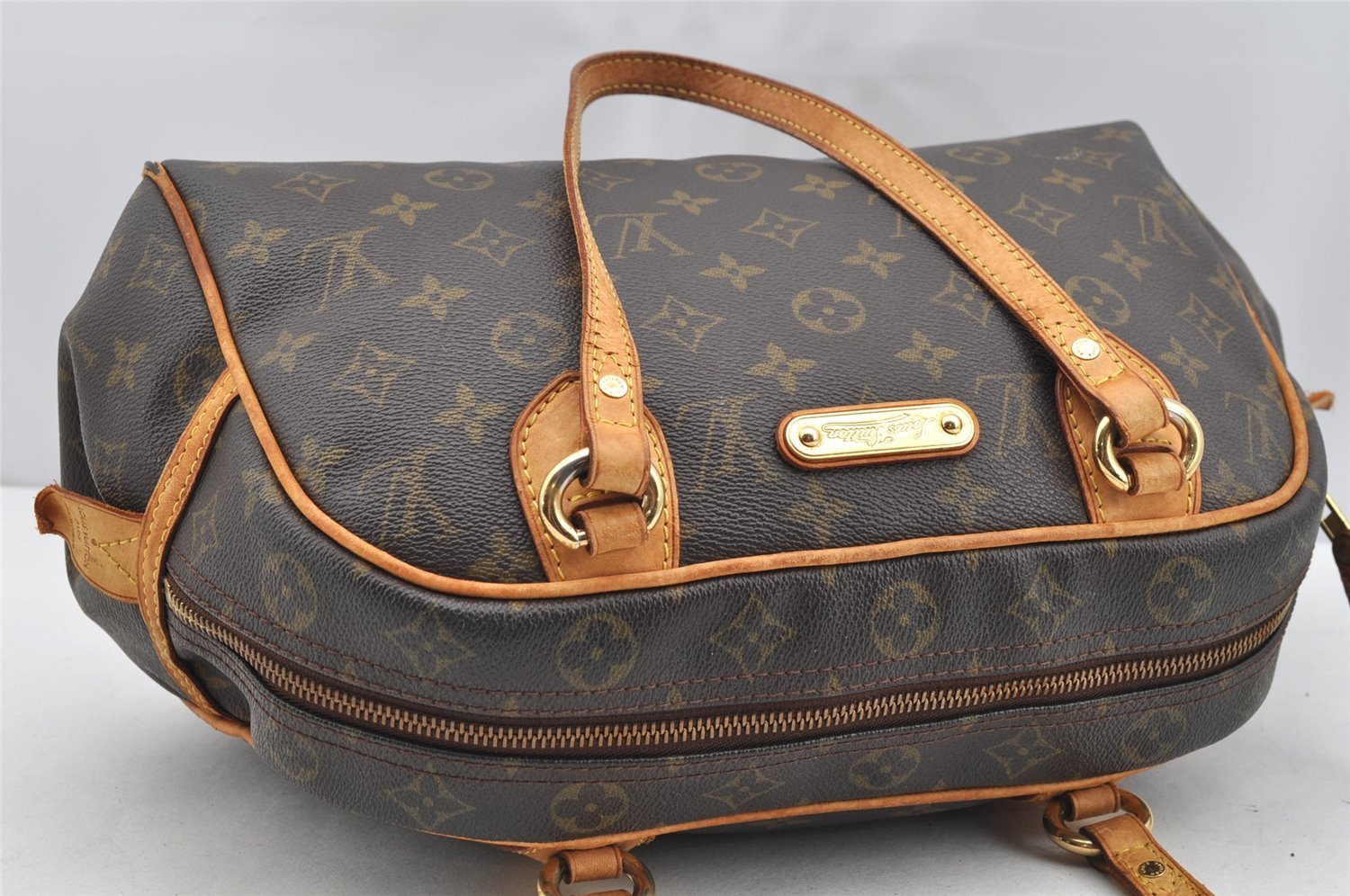 Authentic Louis Vuitton Monogram Montorgueil PM M95565 Shoulder Tote Bag 1798I