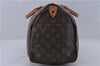 Authentic Louis Vuitton Monogram Speedy 35 Hand Bag M41524 LV 1799D