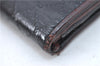 Authentic CHANEL Calf Skin Bicolore CoCo Mark Long Wallet Purse Black 1800C