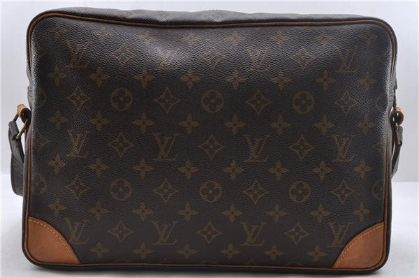 Authentic Louis Vuitton Monogram Nile 34 Shoulder Cross Body Bag M45242 LV 1800D