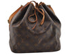 Authentic Louis Vuitton Monogram Petit Noe M42226 Shoulder Drawstring Bag 1800I