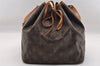 Authentic Louis Vuitton Monogram Petit Noe M42226 Shoulder Drawstring Bag 1800I
