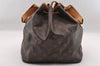 Authentic Louis Vuitton Monogram Petit Noe M42226 Shoulder Drawstring Bag 1800I