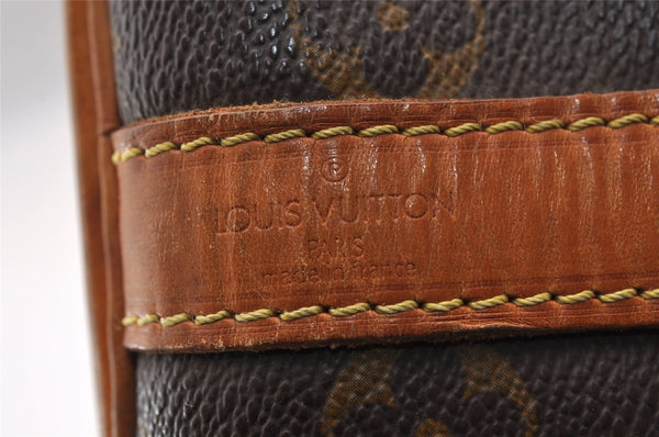 Authentic Louis Vuitton Monogram Petit Noe M42226 Shoulder Drawstring Bag 1800I