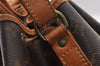 Authentic Louis Vuitton Monogram Petit Noe M42226 Shoulder Drawstring Bag 1800I
