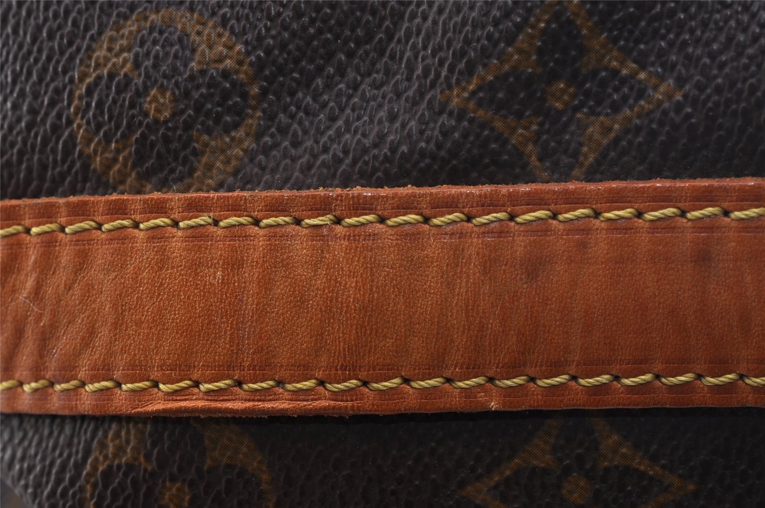 Authentic Louis Vuitton Monogram Petit Noe M42226 Shoulder Drawstring Bag 1800I