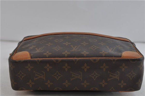 Auth Louis Vuitton Monogram Trocadero 30 Shoulder Cross Body Bag M51272 LV 1801D