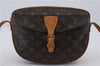 Auth Louis Vuitton Monogram Jeune Fille MM Shoulder Cross Bag M51226 LV 1802D