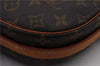 Auth Louis Vuitton Monogram Jeune Fille MM Shoulder Cross Bag M51226 LV 1802D