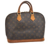 Authentic Louis Vuitton Monogram Alma Hand Bag Purse M51130 LV 1803I