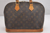 Authentic Louis Vuitton Monogram Alma Hand Bag Purse M51130 LV 1803I