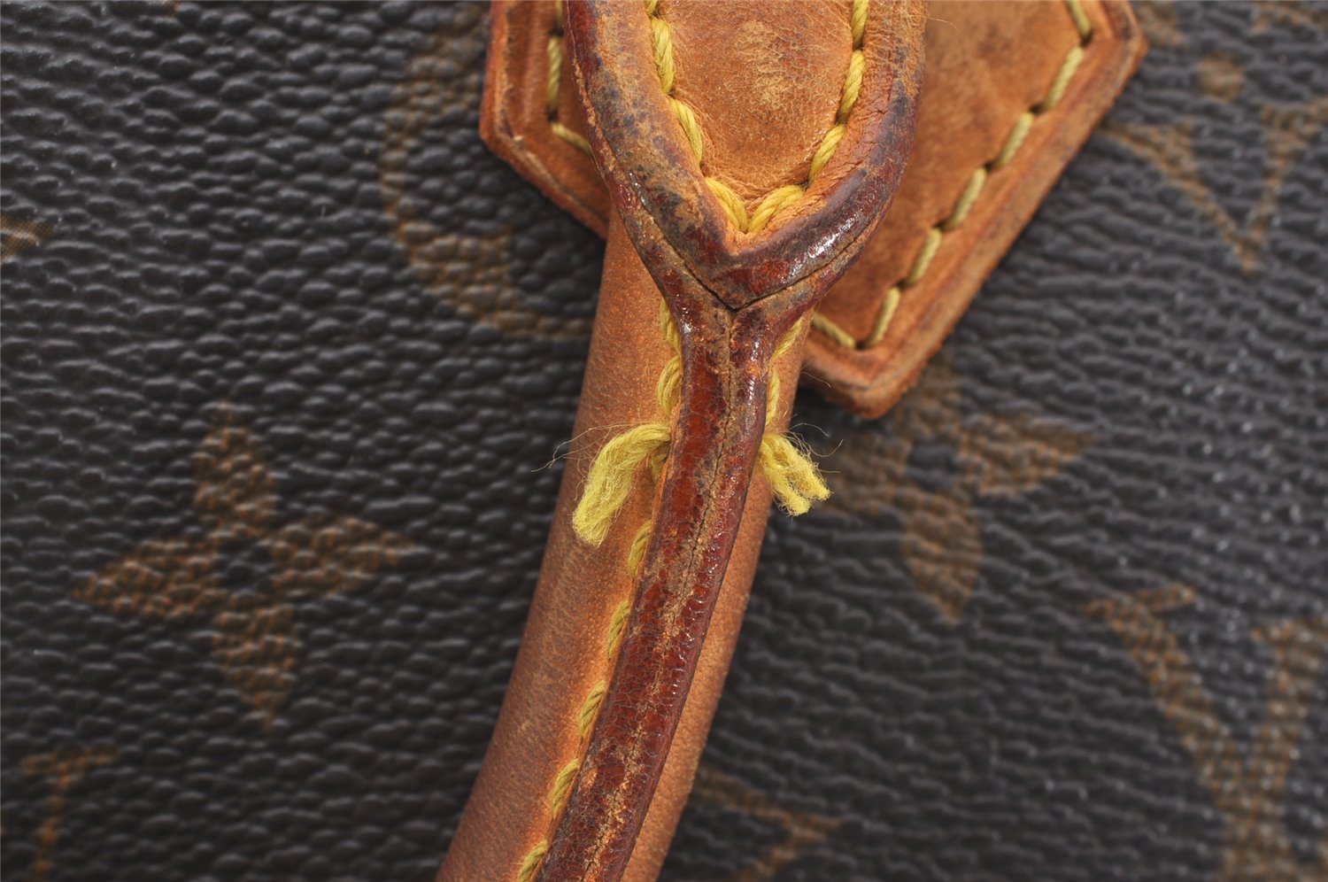 Authentic Louis Vuitton Monogram Alma Hand Bag Purse M51130 LV 1803I