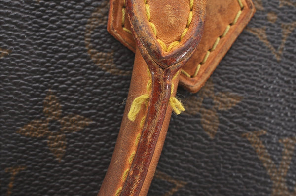 Authentic Louis Vuitton Monogram Alma Hand Bag Purse M51130 LV 1803I