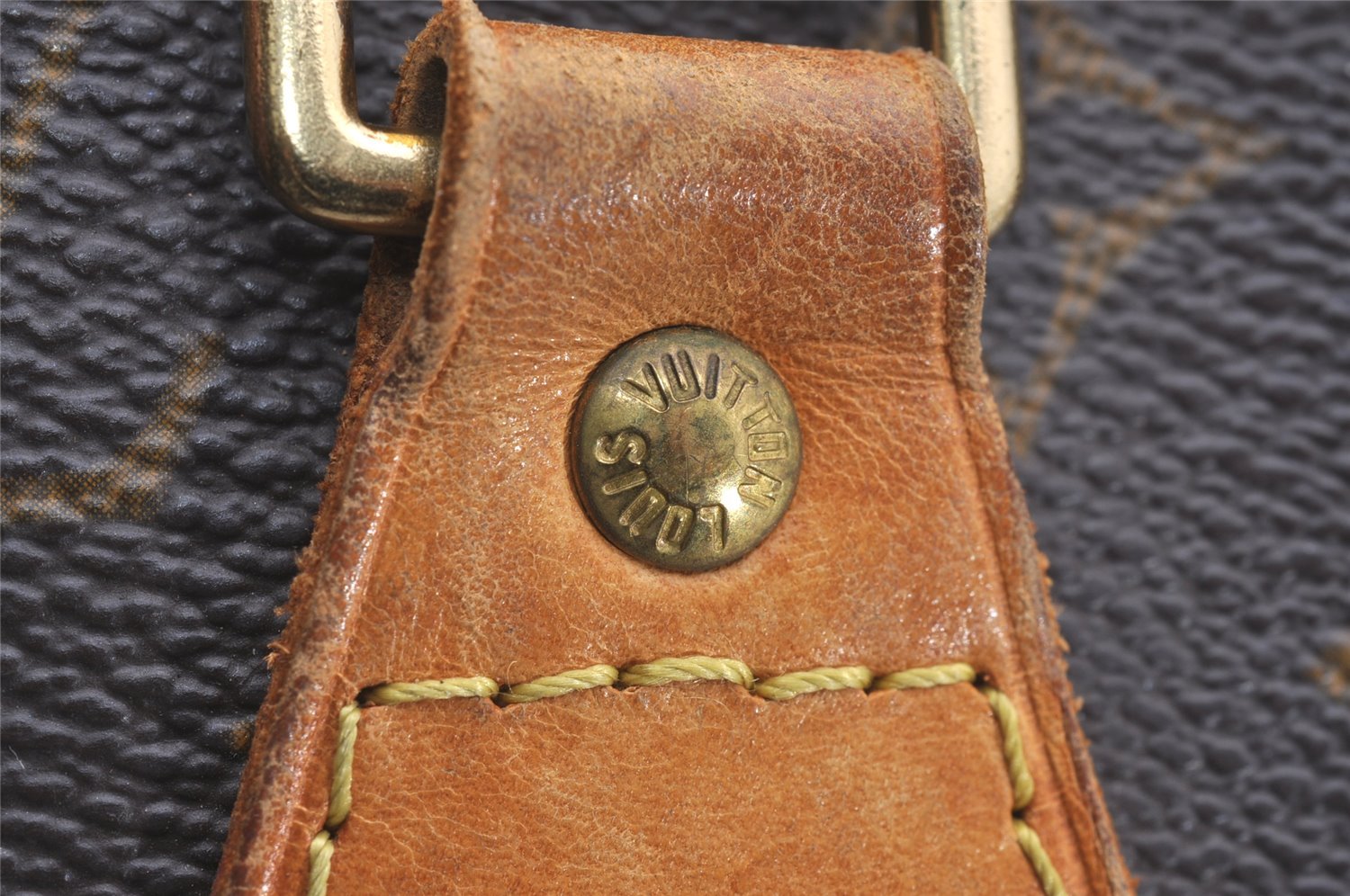 Authentic Louis Vuitton Monogram Alma Hand Bag Purse M51130 LV 1803I