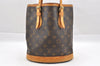 Authentic Louis Vuitton Monogram Bucket PM Shoulder Tote Bag M42238 Junk 1804I