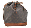 Authentic Louis Vuitton Monogram Noe Shoulder Drawstring Bag M42224 LV 1805I