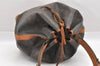Authentic Louis Vuitton Monogram Noe Shoulder Drawstring Bag M42224 LV 1805I