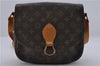 Auth Louis Vuitton Monogram Saint Cloud GM Shoulder Cross Bag M51242 LV 1807D