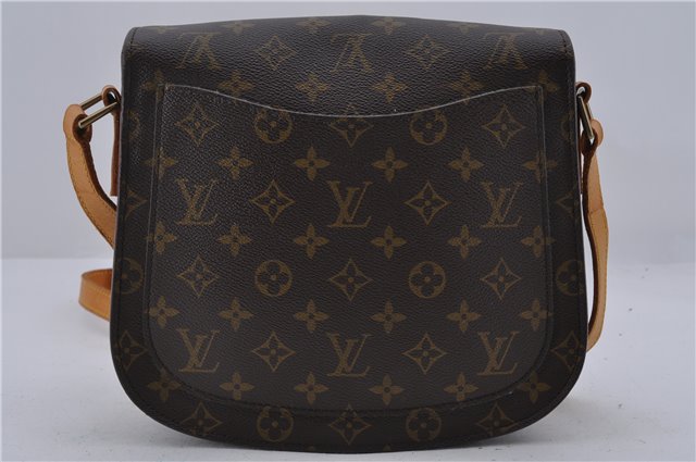 Auth Louis Vuitton Monogram Saint Cloud GM Shoulder Cross Bag M51242 LV 1807D