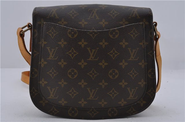 Auth Louis Vuitton Monogram Saint Cloud GM Shoulder Cross Bag M51242 LV 1807D