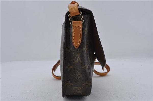 Auth Louis Vuitton Monogram Saint Cloud GM Shoulder Cross Bag M51242 LV 1807D