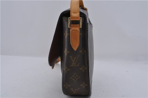 Auth Louis Vuitton Monogram Saint Cloud GM Shoulder Cross Bag M51242 LV 1807D