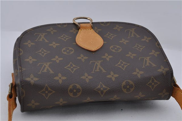 Auth Louis Vuitton Monogram Saint Cloud GM Shoulder Cross Bag M51242 LV 1807D