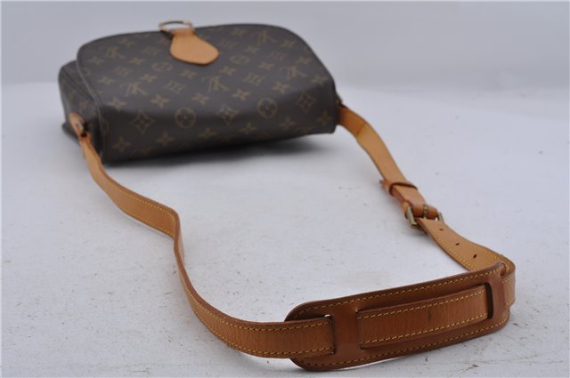 Auth Louis Vuitton Monogram Saint Cloud GM Shoulder Cross Bag M51242 LV 1807D
