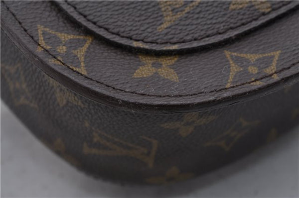 Auth Louis Vuitton Monogram Saint Cloud GM Shoulder Cross Bag M51242 LV 1807D