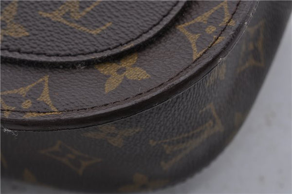 Auth Louis Vuitton Monogram Saint Cloud GM Shoulder Cross Bag M51242 LV 1807D