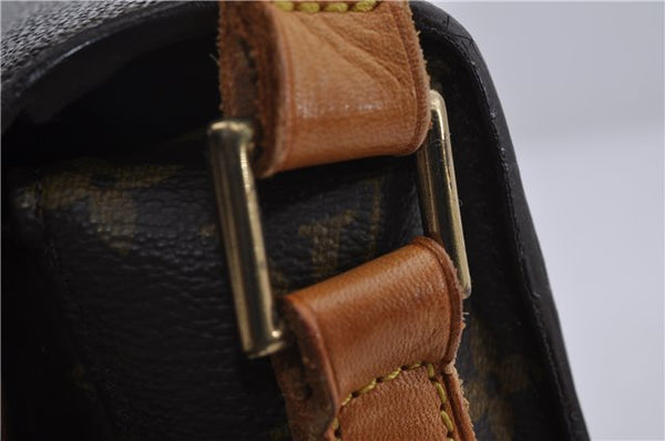 Auth Louis Vuitton Monogram Saint Cloud GM Shoulder Cross Bag M51242 LV 1807D
