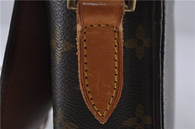 Auth Louis Vuitton Monogram Saint Cloud GM Shoulder Cross Bag M51242 LV 1807D