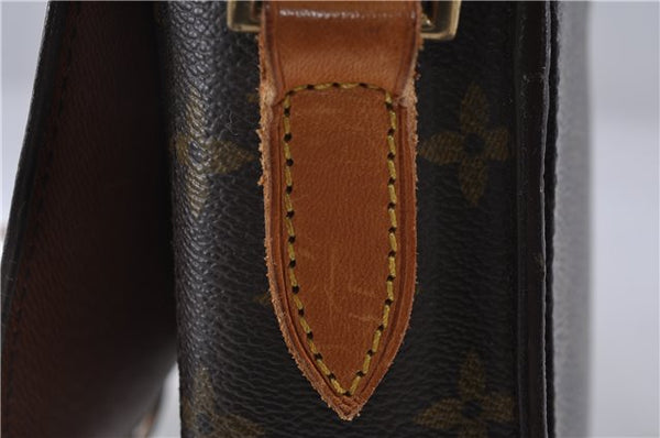 Auth Louis Vuitton Monogram Saint Cloud GM Shoulder Cross Bag M51242 LV 1807D