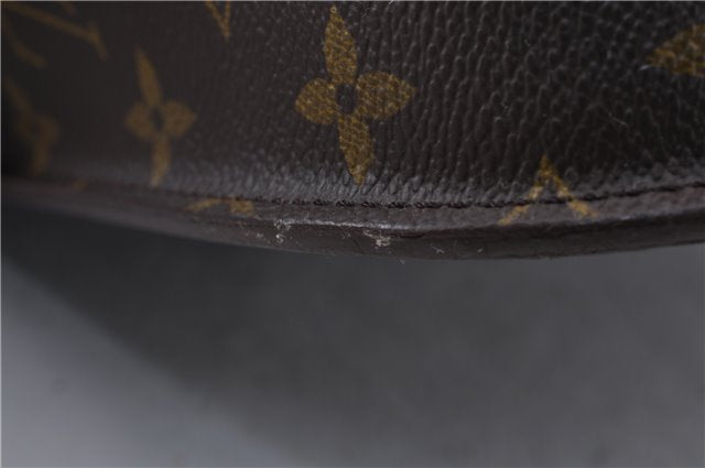 Auth Louis Vuitton Monogram Saint Cloud GM Shoulder Cross Bag M51242 LV 1807D