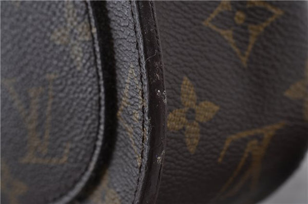 Auth Louis Vuitton Monogram Saint Cloud GM Shoulder Cross Bag M51242 LV 1807D