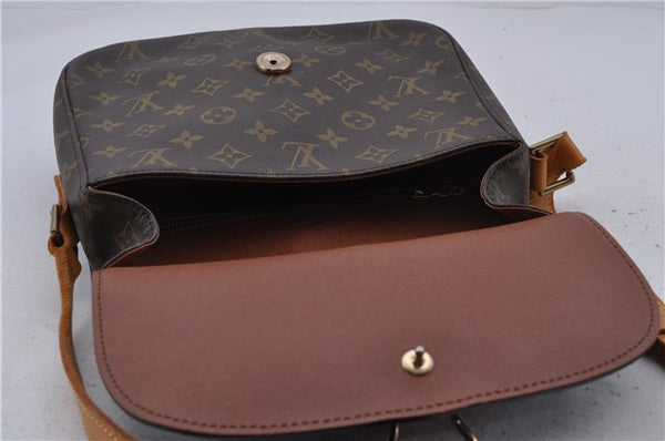 Auth Louis Vuitton Monogram Saint Cloud GM Shoulder Cross Bag M51242 LV 1807D
