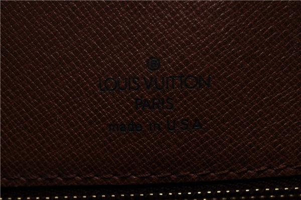 Auth Louis Vuitton Monogram Saint Cloud GM Shoulder Cross Bag M51242 LV 1807D